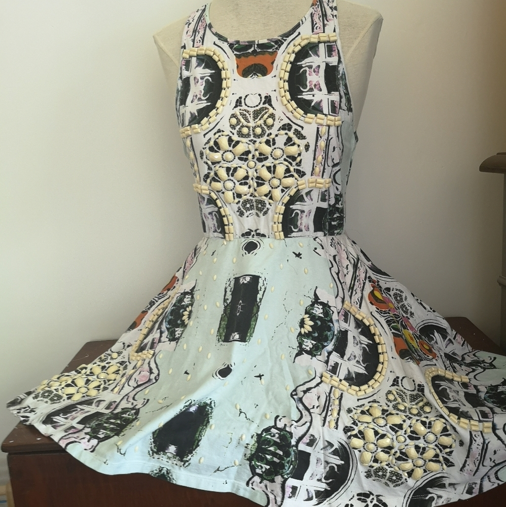 Alice Mcall us size 8 Beaded Dress